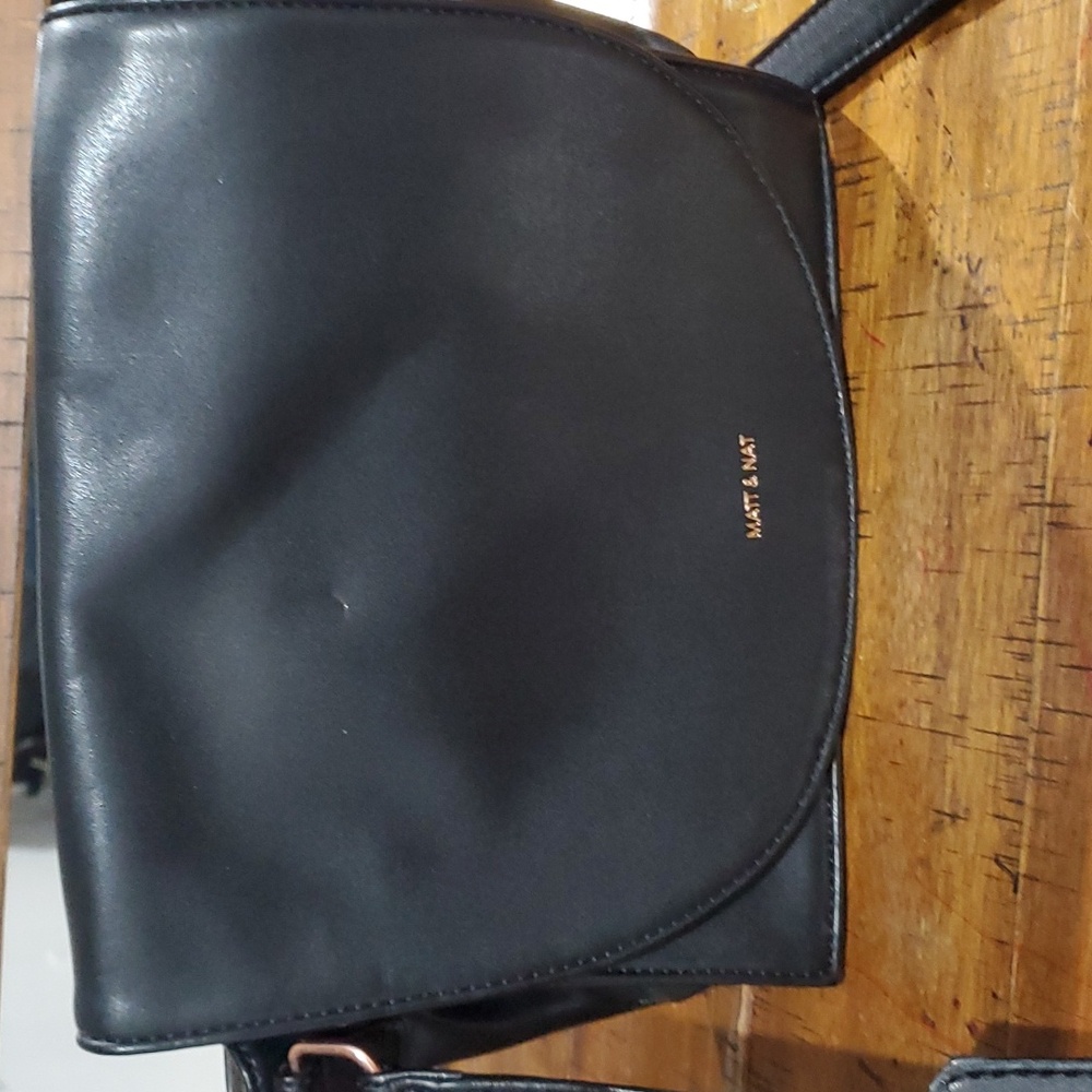 Matt & nat vegan leather crossbody bag